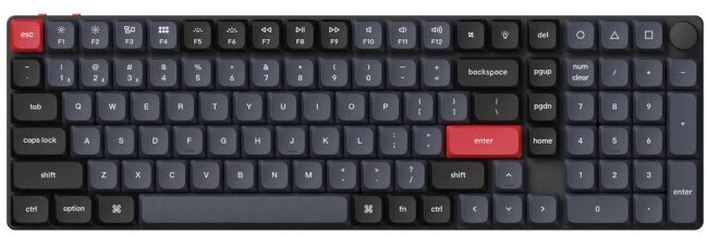 Клавиатура Keychron QMK K17 Pro (Gateron Low Profile Brown) (K17P-H3-RU)