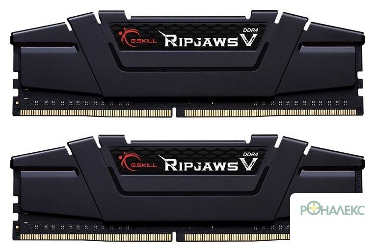 Оперативная память G.Skill Ripjaws V 2x32ГБ DDR4 3600 МГц F4-3600C16D-64GVK - фото2