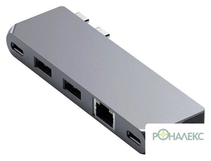 Док-станция Satechi Pro Hub Mini ST-UCPHMIM (серый космос) - фото