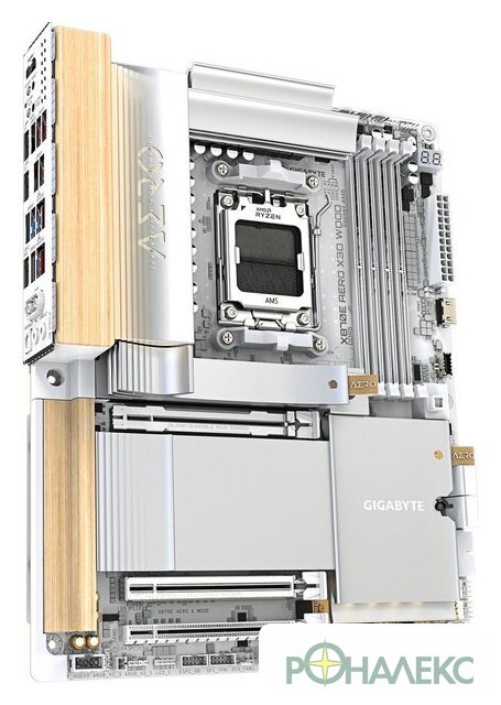 Материнская плата Gigabyte X870E Aero X3D Wood - фото2
