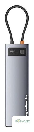 Док-станция Baseus Metal Gleam Series 11-Port Hub B00030709811-00 - фото3