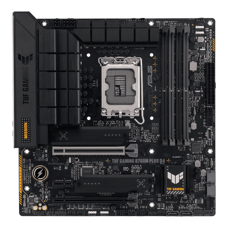 Материнская плата ASUS TUF GAMING B760M-PLUS D4- фото
