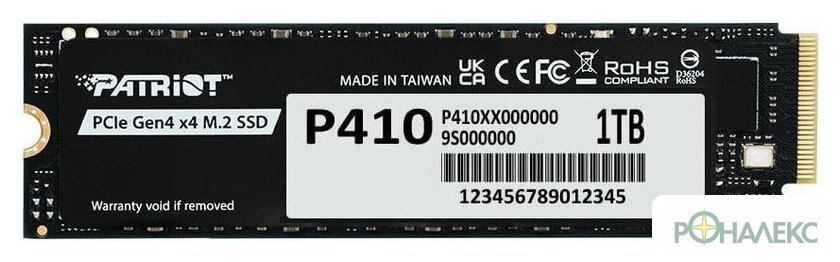 SSD Patriot P410 1TB P410P1TBM28H - фото