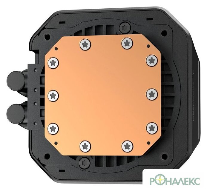 Система жидкостного охлаждения для процессора DeepCool LM420 R-LM420-BKDMMC-1 - фото4