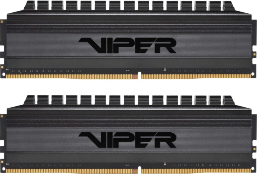 Модуль памяти 32Gb (2*16Gb) Patriot Viper 4 Blackout (PVB432G300C6K)