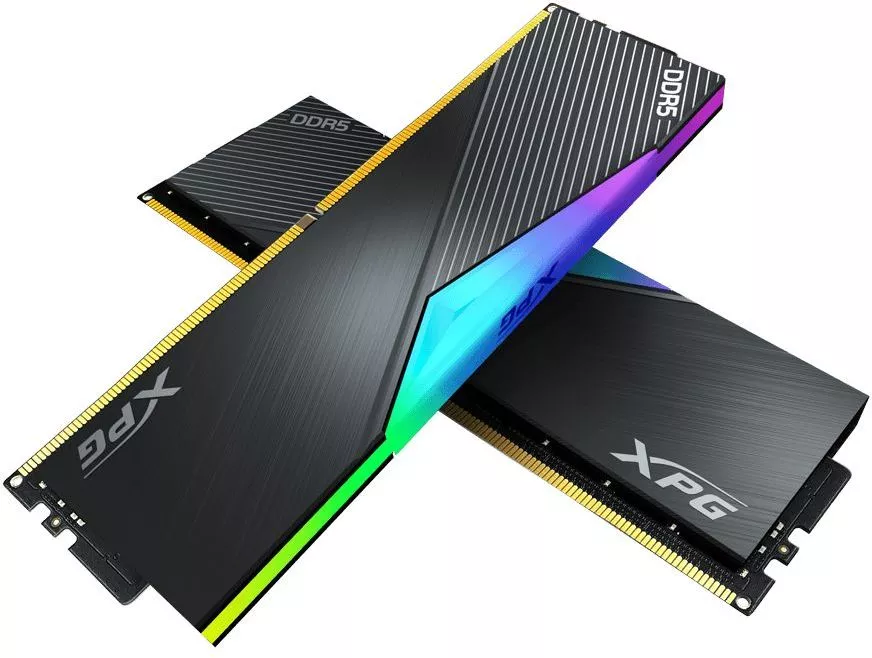 Модуль памяти 64Gb (2*32Gb) A-DATA XPG Lancer RGB (AX5U6000C3032G-DCLARBK)- фото