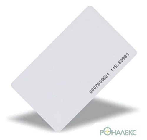 Бесконтактная карта ZKTeco IC Thin Card - фото