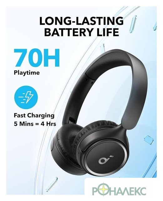 Наушники Anker Soundcore H30i (черный)- фото3