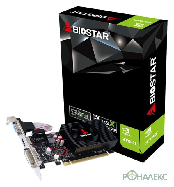 Видеокарта BIOSTAR GeForce GT 730 2GB DDR3 VN7313THX1 - фото