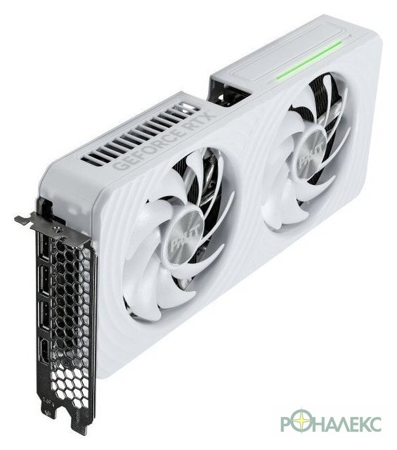 Видеокарта Palit GeForce RTX 5060 White OC NE75060U19P1-GB2063M - фото