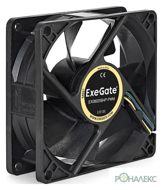 Вентилятор для корпуса ExeGate ExtraPower EX08025B4P-PWM EX283378RUS - фото4