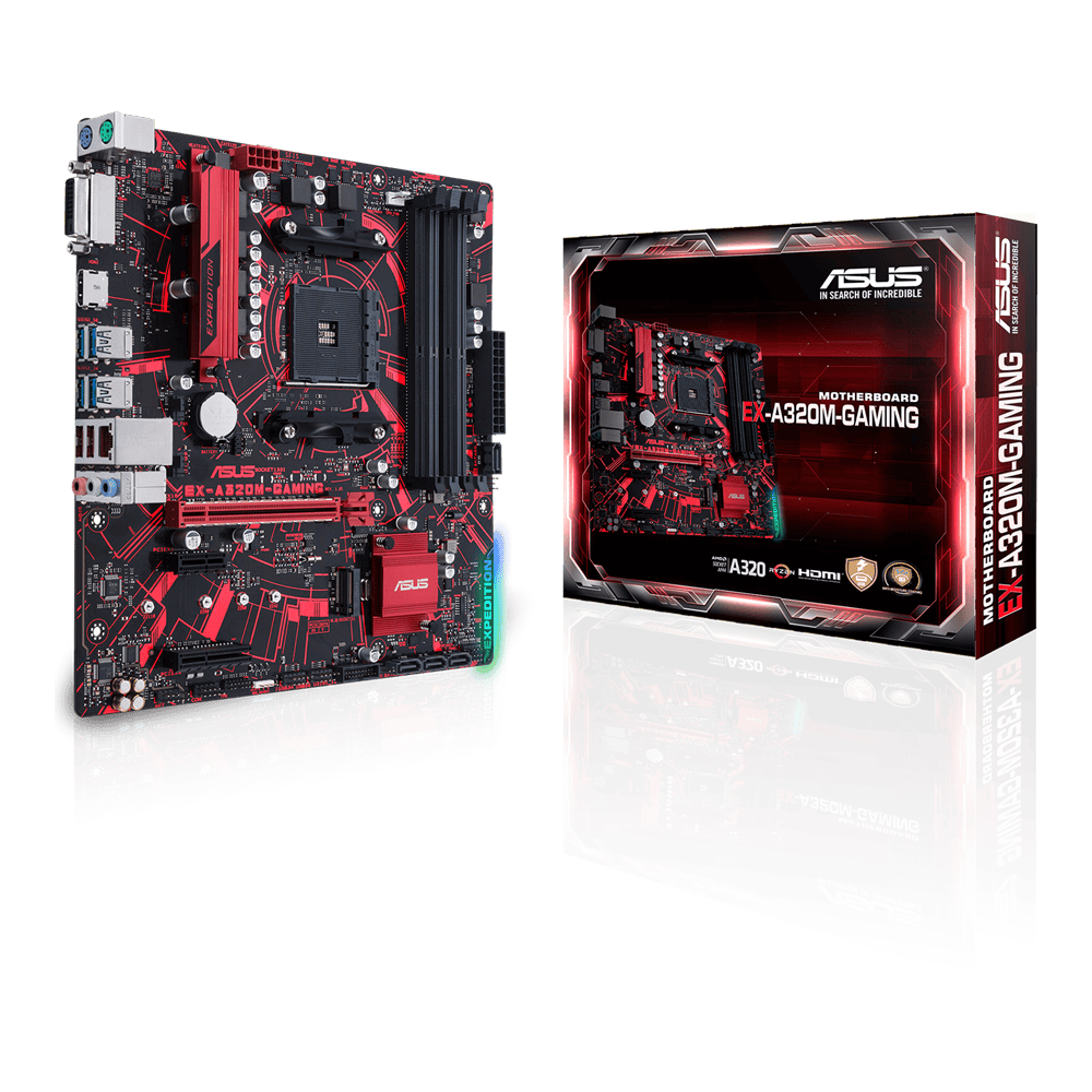 Материнская плата Asus EX-A320M-GAMING