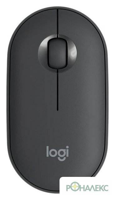 Мышь Logitech M350 Pebble (графит)- фото
