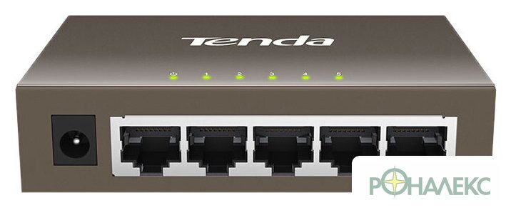 Неуправляемый коммутатор Tenda TEG1005D - фото