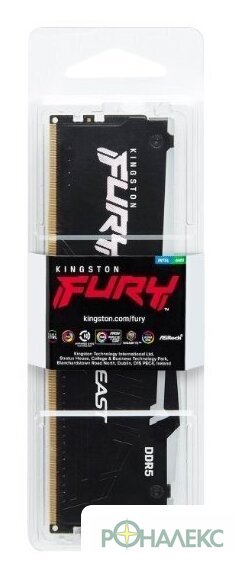 Оперативная память Kingston FURY Beast RGB 2x32ГБ DDR5 6000 МГц KF560C30BBEAK2-64 - фото3