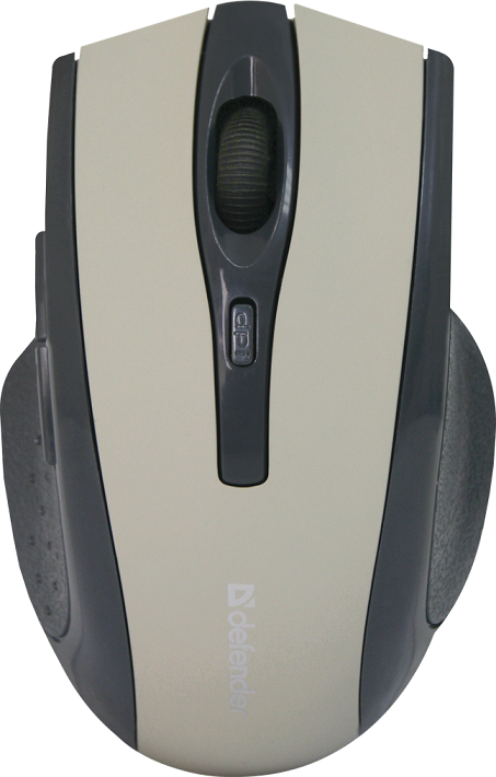 Мышь Defender Accura MM-665 Gray (52666) (1600 dpi, 6 кнопок, радио)- фото