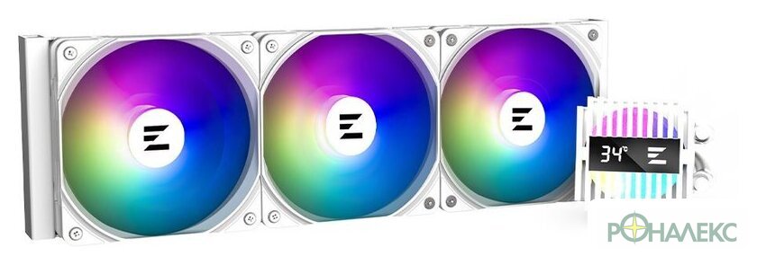 Система жидкостного охлаждения для процессора Zalman ALPHA2 A36 (белый) - фото2
