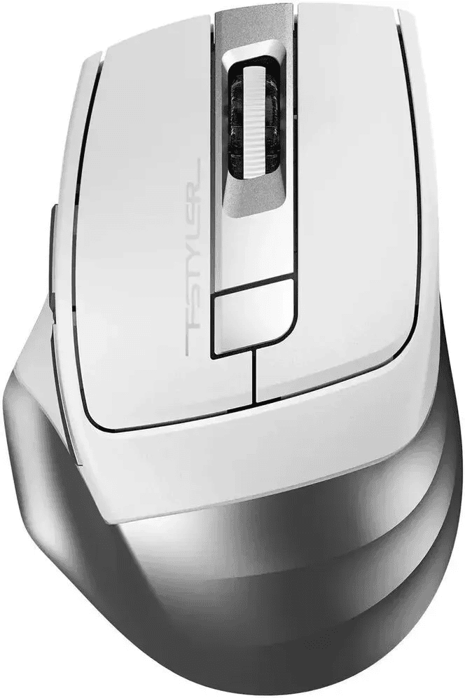 Мышь A4Tech Fstyler FB35S (белый/серый)