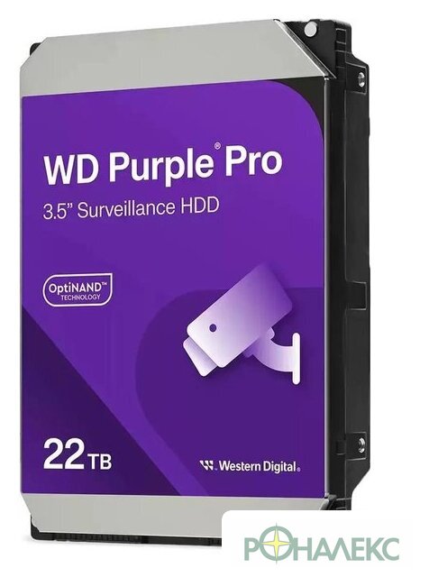Жесткий диск WD Purple Pro 22TB WD221PURP - фото2