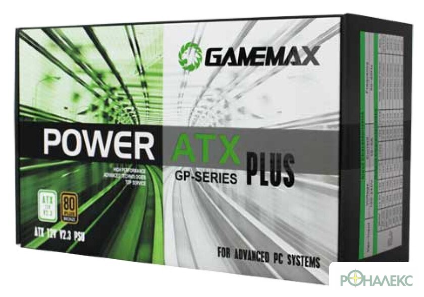 Блок питания GameMax GP-550 (черный) - фото5