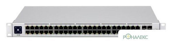 Управляемый коммутатор 2-го уровня Ubiquiti UniFi Switch 48 PoE - фото2