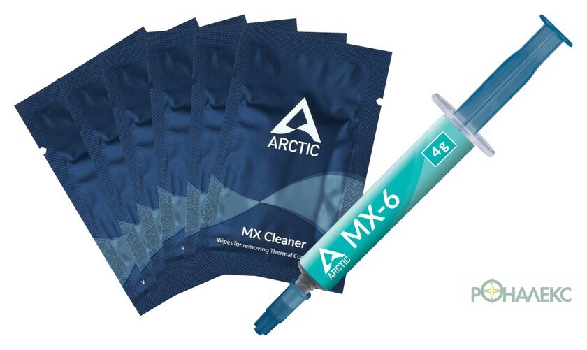 Термопаста Arctic MX-6 MX Cleaner ACTCP00084A (4 г) - фото