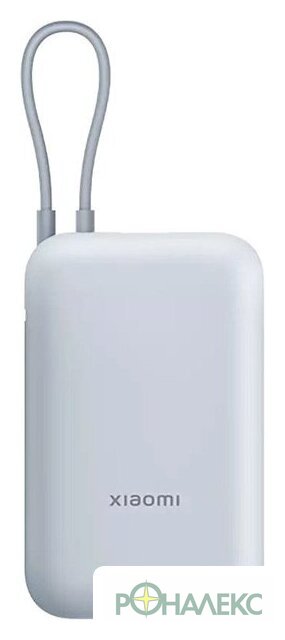 Внешний аккумулятор Xiaomi Power Bank P15ZM 10000mAh (голубой, международная версия) - фото