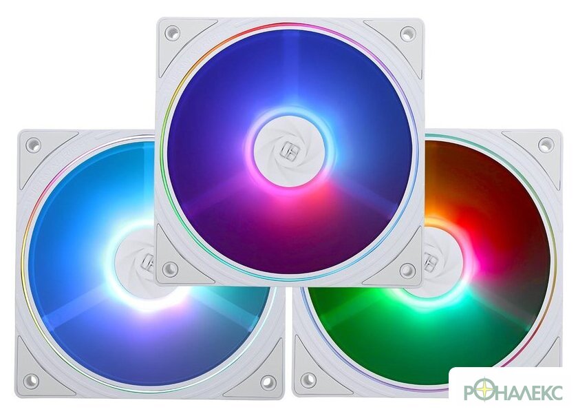 Комплект вентиляторов для корпуса Thermalright TL-S12W-S X3 - фото
