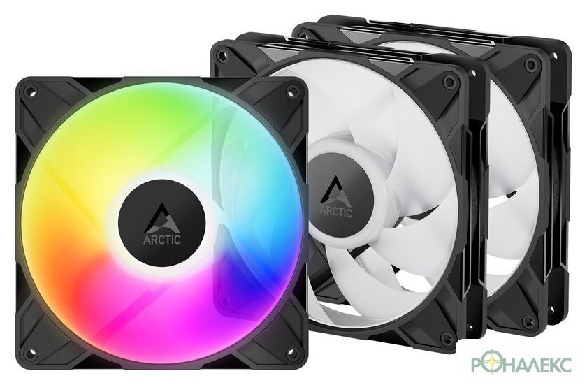 Комплект вентиляторов для корпуса Arctic P14 Pro A-RGB 3 Pack ACFAN00320A - фото