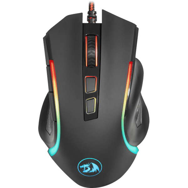 Мышь Redragon Griffin (75093) (7200dpi, 8 кнопок, подсветка, USB)- фото