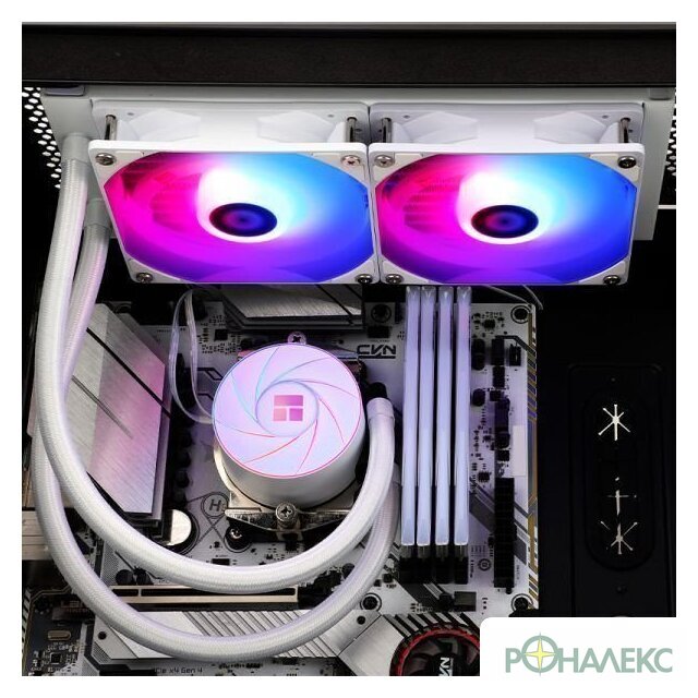 Система жидкостного охлаждения для процессора Thermalright Aqua Elite 240 ARGB (белый) - фото5