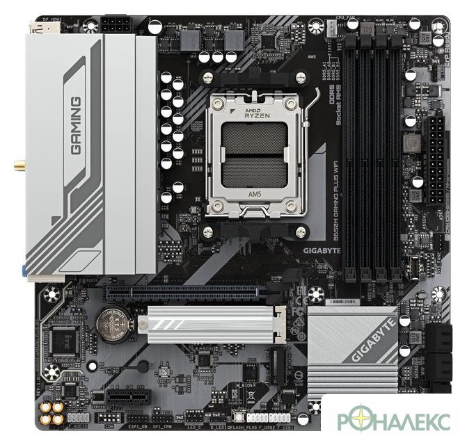 Материнская плата Gigabyte B650M Gaming Plus WiFi (rev. 1.0) - фото