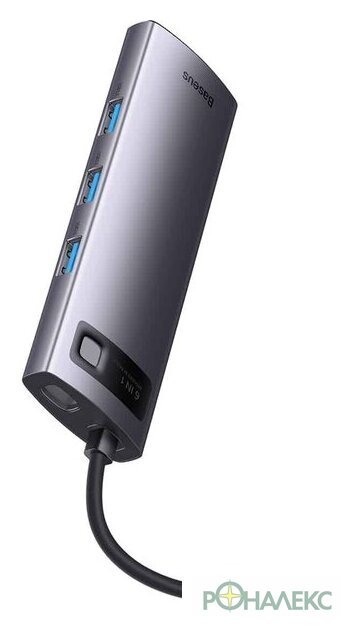 Док-станция Baseus StarJoy 6-Port Type-C Hub Adapter WKWG080013 - фото3