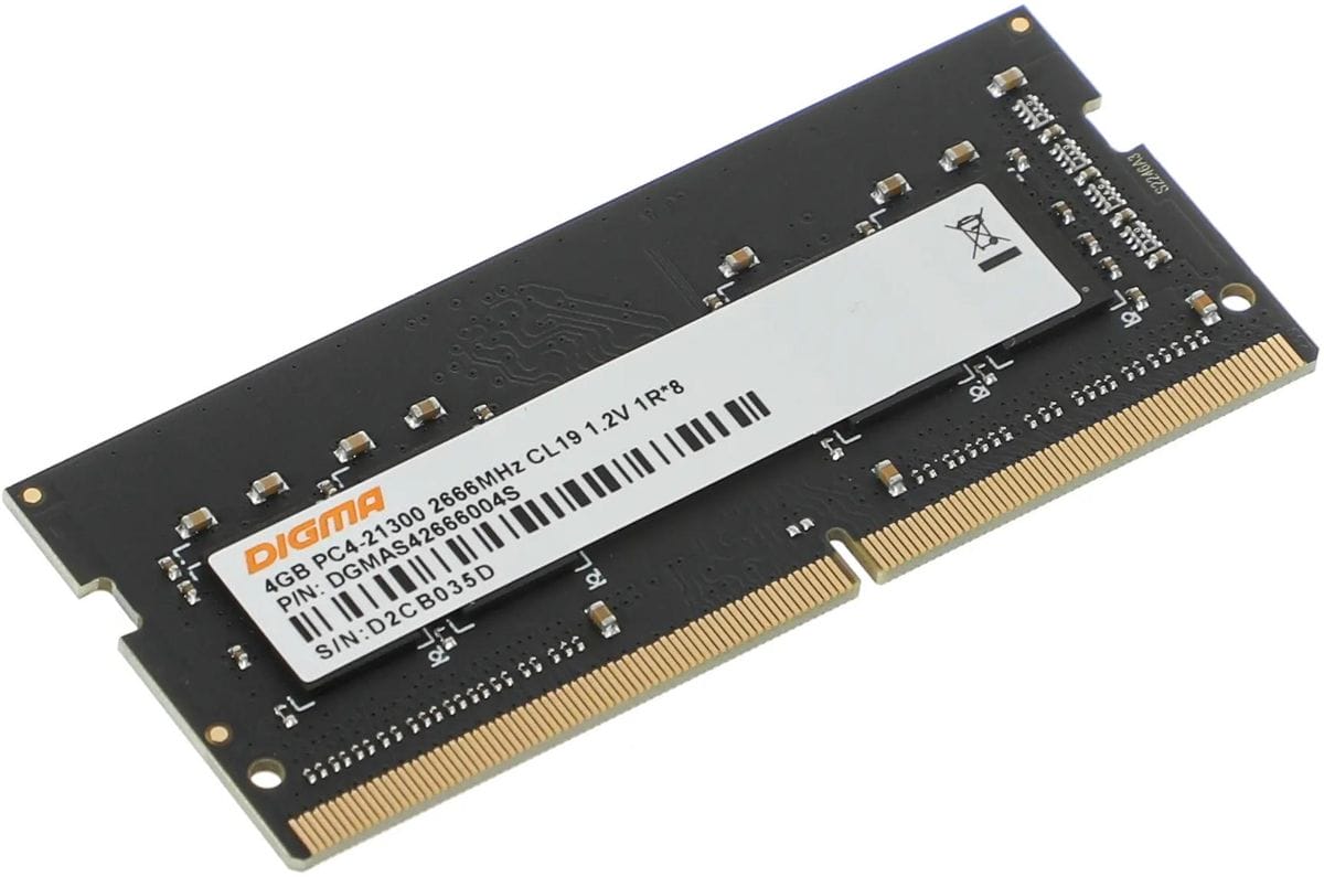 Модуль памяти 4Gb Digma DGMAS42666004S
