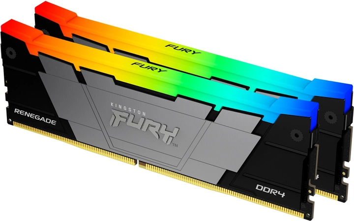 Модуль памяти 32Gb (2*16Gb) Kingston FURY Renegade RGB (KF436C16RB12AK2/32)- фото