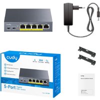 Неуправляемый коммутатор Cudy GS105P 1.0- фото2