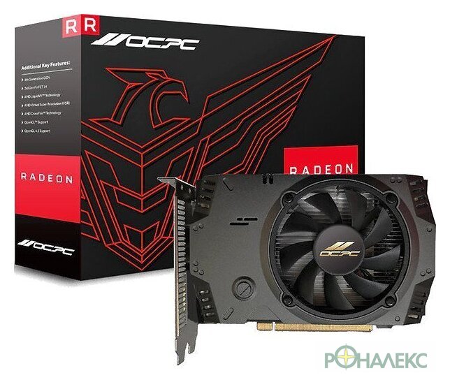Видеокарта OCPC Radeon RX 550 SE 4GB GDDR5 OCVARX550G4SE - фото4