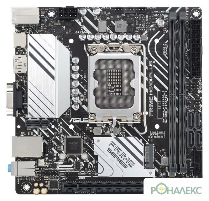 Материнская плата ASUS Prime H610I-PLUS-CSM - фото
