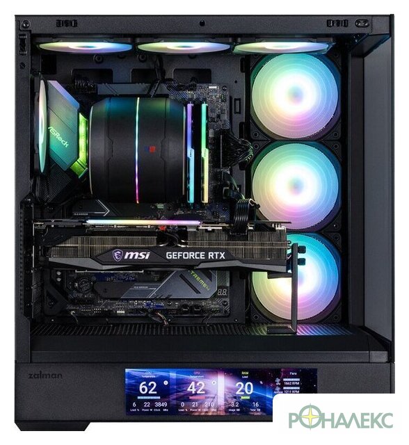 Корпус Zalman P40 DS (черный) - фото3