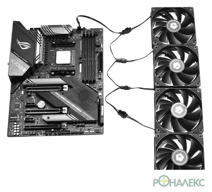 Разветвитель ID-Cooling FS-04 PWM - фото3