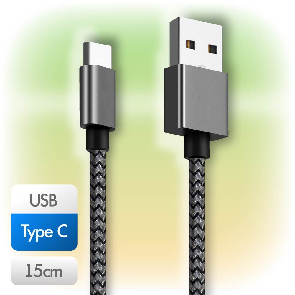 Кабель GINZZU GC-152B Black (USB -> USB Type-C)- фото