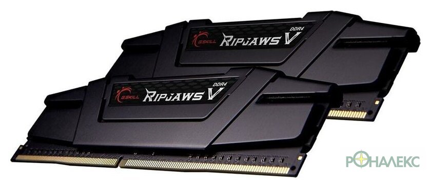 Оперативная память G.Skill Ripjaws V 2x32ГБ DDR4 3600 МГц F4-3600C16D-64GVK - фото3