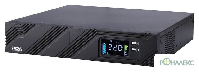 Источник бесперебойного питания Powercom Smart King Pro+ SPR-1000 LCD - фото