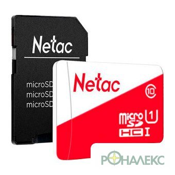 Карта памяти Netac microSDXC 64GB NT02P500ECO-064G-R - фото