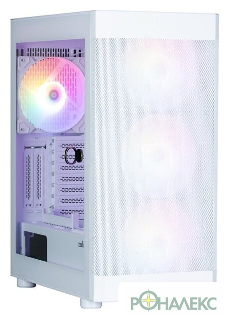 Корпус Zalman i4 TG (белый) - фото3