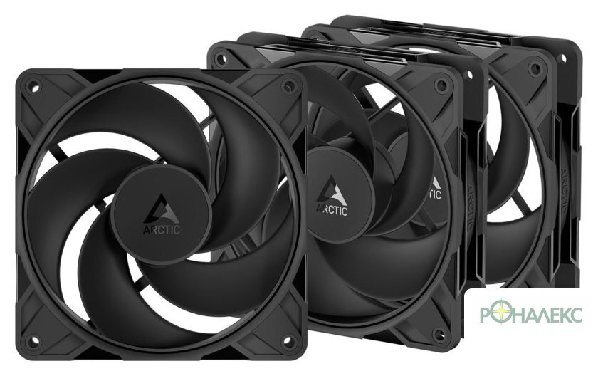 Комплект вентиляторов для корпуса Arctic P12 Pro Reverse 3 Pack ACFAN00332A - фото