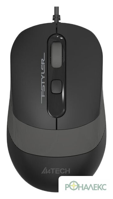 Мышь A4Tech Fstyler FM10 (черный/серый) - фото