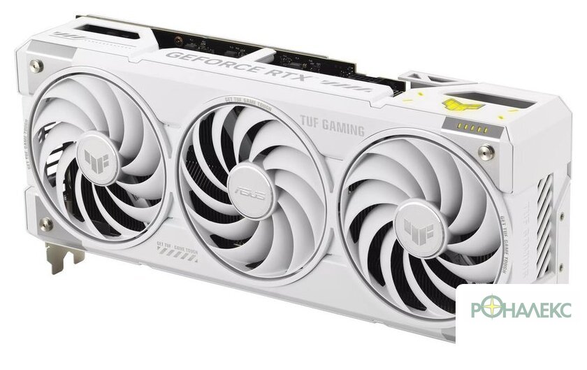 Видеокарта ASUS TUF Gaming GeForce RTX 5070 Ti 16GB GDDR7 BTF White OC Edition TUF-RTX5070TI-O16G-BTF-WHITE - фото3