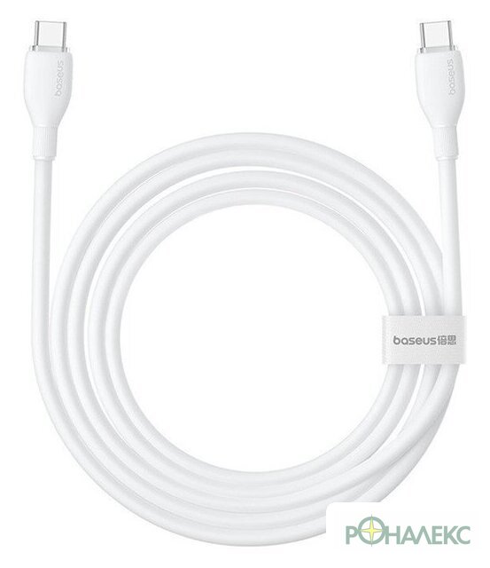 Кабель Baseus Ultra-Fast Fast Charging 100W USB Type-C - USB Type-C (1 м, белый)