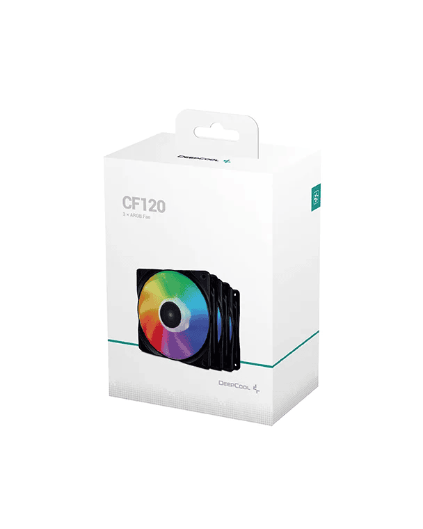 Набор вентиляторов DeepCool CF 120 (DP-FA-RGB-CF120-3)- фото